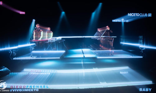DIEGO FRENKEL PRESENTÓ FRENKELTRONIC EN NICETO CLUB