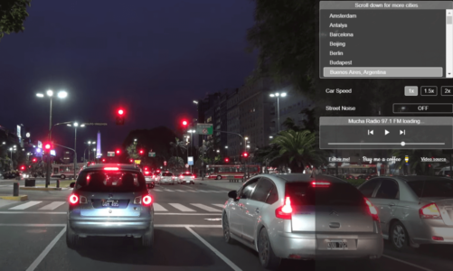 DRIVE & LISTEN: UN PASEO VIRTUAL POR EL MUNDO MIENTRAS ESCUCHAS LA RADIO