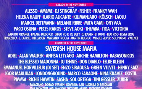 ESTE ES EL LINEUP DE CREAMFIELDS ARGENTINA 2024