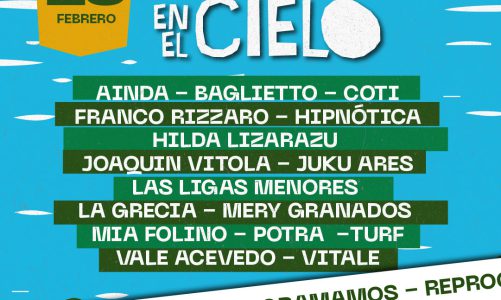 LAGO EN EL CIELO FESTIVAL SOLIDARIO POR EL SUR ARGENTINO